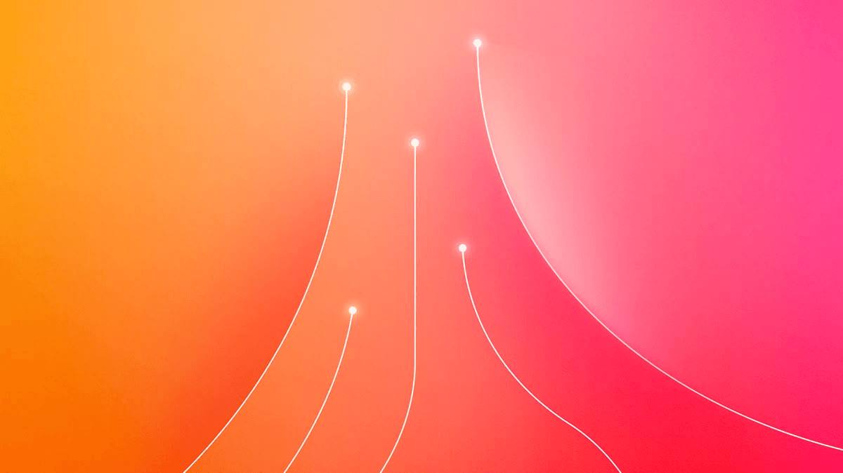 Abstract gradient artwork