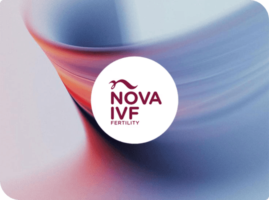 Nova IVF brand artwork